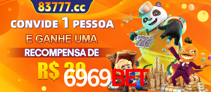 Banner institucional da 6969BET sobre parceria de marcas e criação de uma marca de excelência, apresentando os mascotes de jogos populares como o Fortune Tiger.